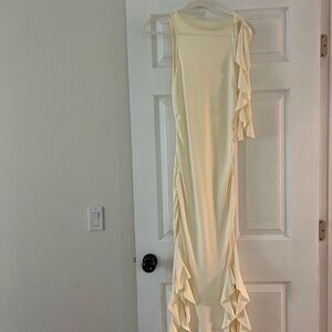 Butter Yellow maxi dress